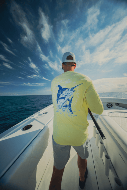 Under Armour x BlacktipH Elite Species Fishing Shirt – Fade Green (Long Sleeve & UPF Protection) - BlacktipH