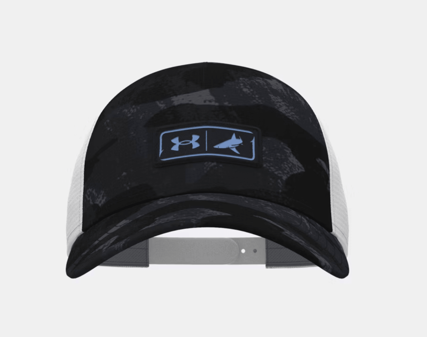 Under Armour x BlacktipH Fishing Trucker Hat (Black Camo) | BlacktipH - BlacktipH