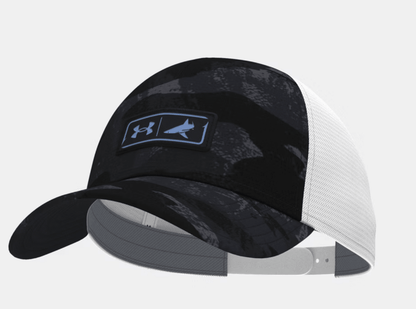 Under Armour x BlacktipH Fishing Trucker Hat (Black Camo) | BlacktipH - BlacktipH