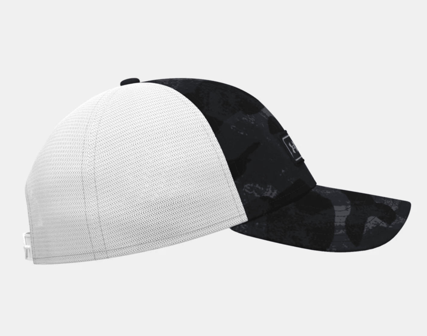 Under Armour x BlacktipH Fishing Trucker Hat (Black Camo) | BlacktipH - BlacktipH