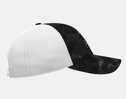 Under Armour x BlacktipH Fishing Trucker Hat (Black Camo) | BlacktipH - BlacktipH