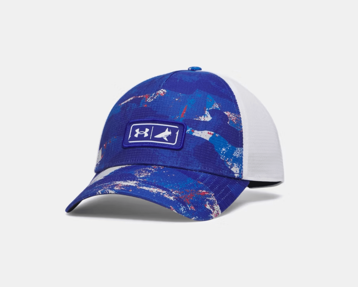 Under Armour x BlacktipH Men’s Fish Mid Trucker Hat - Anthem Blue - BlacktipH