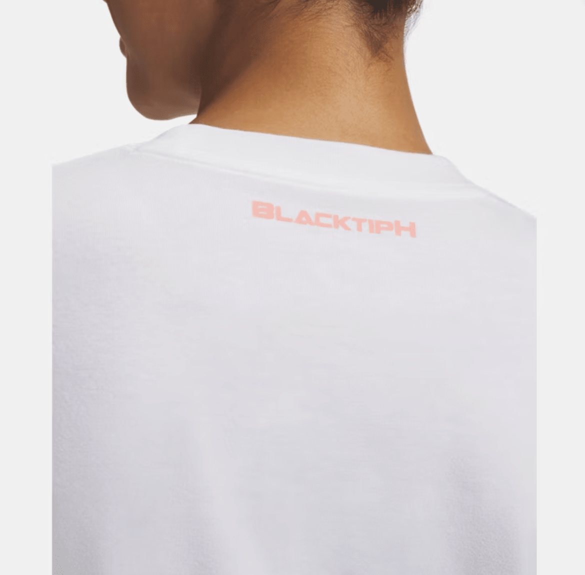 Under Armour x BlacktipH Women’s Fish Logo T-Shirt - White - BlacktipH