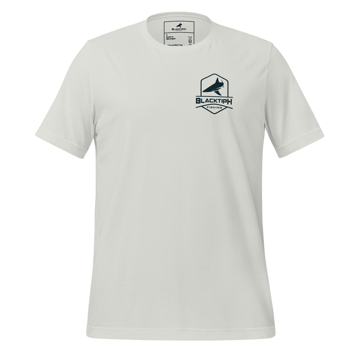 Youth Lifestyle Cotton Blend T-Shirt - Mechanical Sailfish Design - BlacktipH