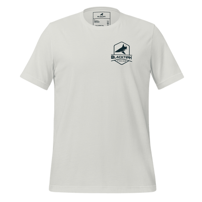 Youth Lifestyle Cotton Blend T-Shirt - Mechanical Sailfish Design - BlacktipH