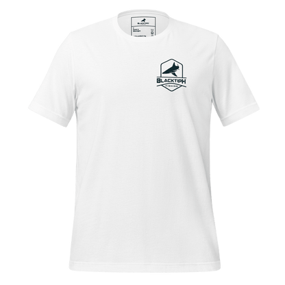 Youth Lifestyle Cotton Blend T-Shirt - Mechanical Sailfish Design - BlacktipH