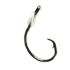 BlacktipH Live Bait Rigs with 10/0 Black Nickel Circle Hook and Premium Rosco Swivel - Large 5 Pack
