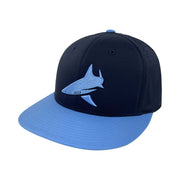 BlacktipH Fitted Columbia Blue/ Navy 3D Embroidered Hat