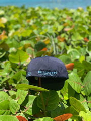 BlacktipH Fitted Columbia Blue/ Navy 3D Embroidered Hat