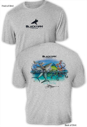 BlacktipH Heather Gray Short Sleeve "Board Meeting" ft. Steve Diossy