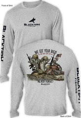 BlacktipH Performance Long Sleeve "Military-Last Call" Featuring Steve Diossy