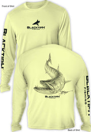 BlacktipH Performance Long Sleeve "Barracuda" Featuring Steve Diossy with UPF 50+ Protection