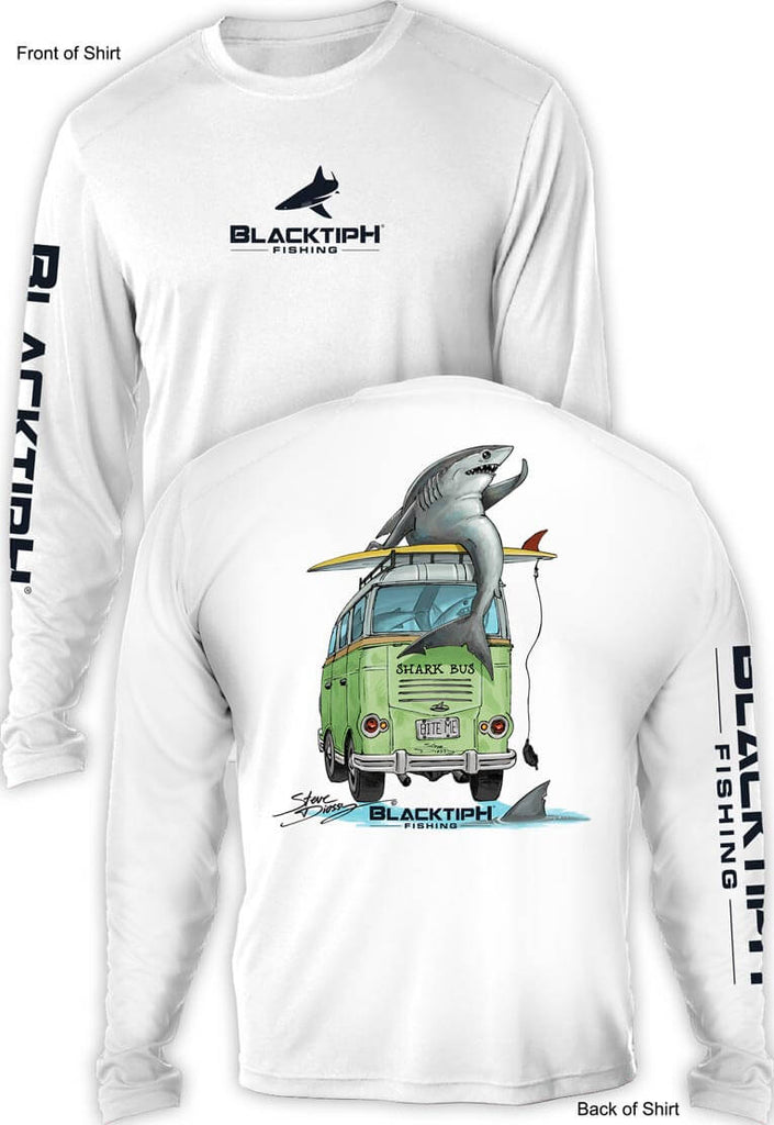 BlacktipH Performance Long Sleeve Shark Bus Featuring Steve Diossy w