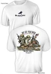 BlacktipH Short Sleeve Performance Shirts "Military- Last Call" Featuring Steve Diossy