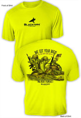 BlacktipH Performance Short Sleeve "Military-Last Call" Featuring Steve Diossy with UPF 50+ Protection