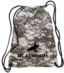 BlacktipH Camo Drawstring Bag