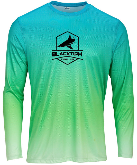 BlacktipH Interlock with UPF 50+ Protection Performance Shirt Faded Green - BlacktipH