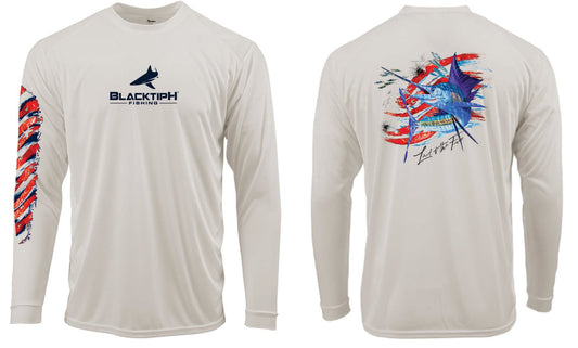 BlacktipH Sailfish Performance Shirt - 4th of July Edition - BlacktipH