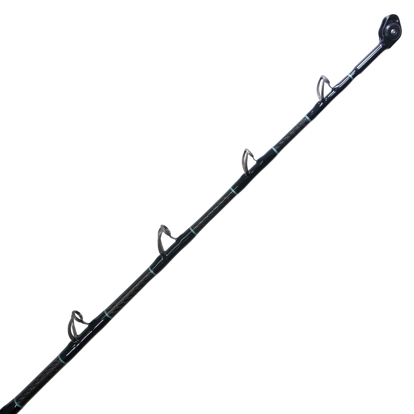 BlacktipH Shark Fishing Rod with Winthrop Terminator Butt and Carbon Fiber Wrap - BlacktipH