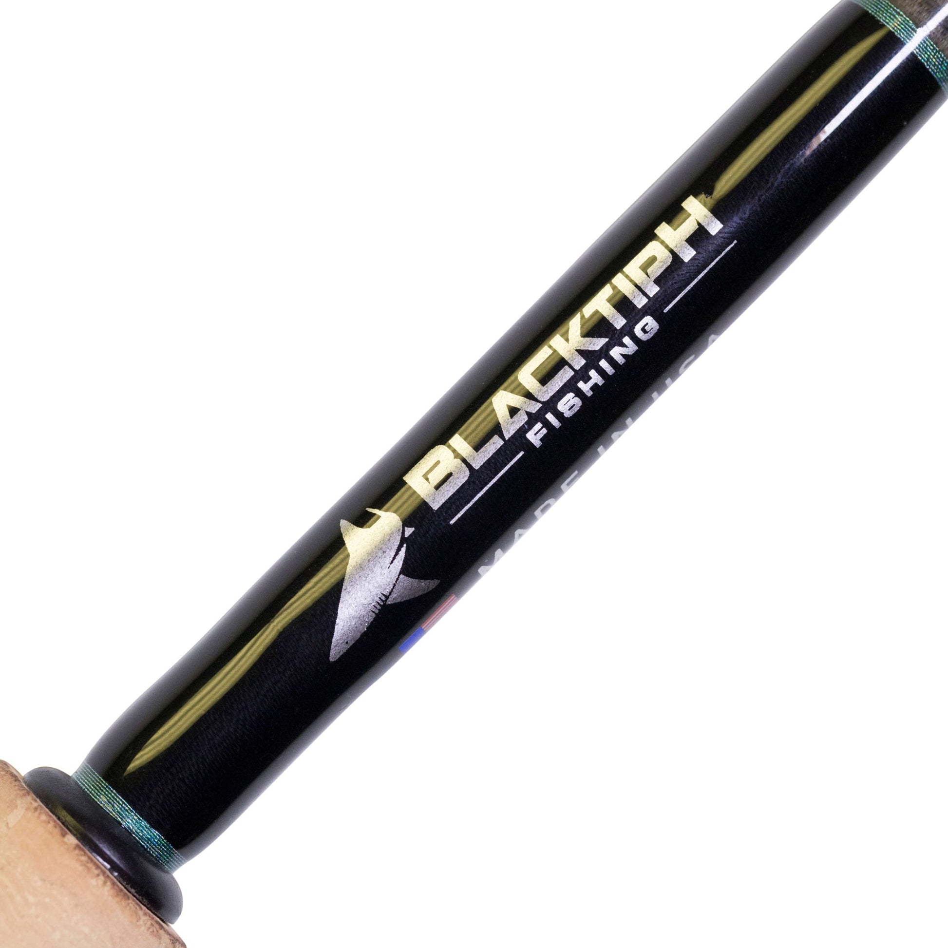 black tip fishing pole BlacktipH 6-12lb Inshore Platinum Spinning Rod in Carbon Fiber Wrap Its 100% fiberglass construction and fiberglass Blackhawk II Telescopic Fishing Rods,