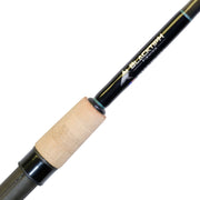 BlacktipH Split-Grip Inshore Fishing Rod 6-12lb Line Rating - Foregrip and BlacktipH Logo