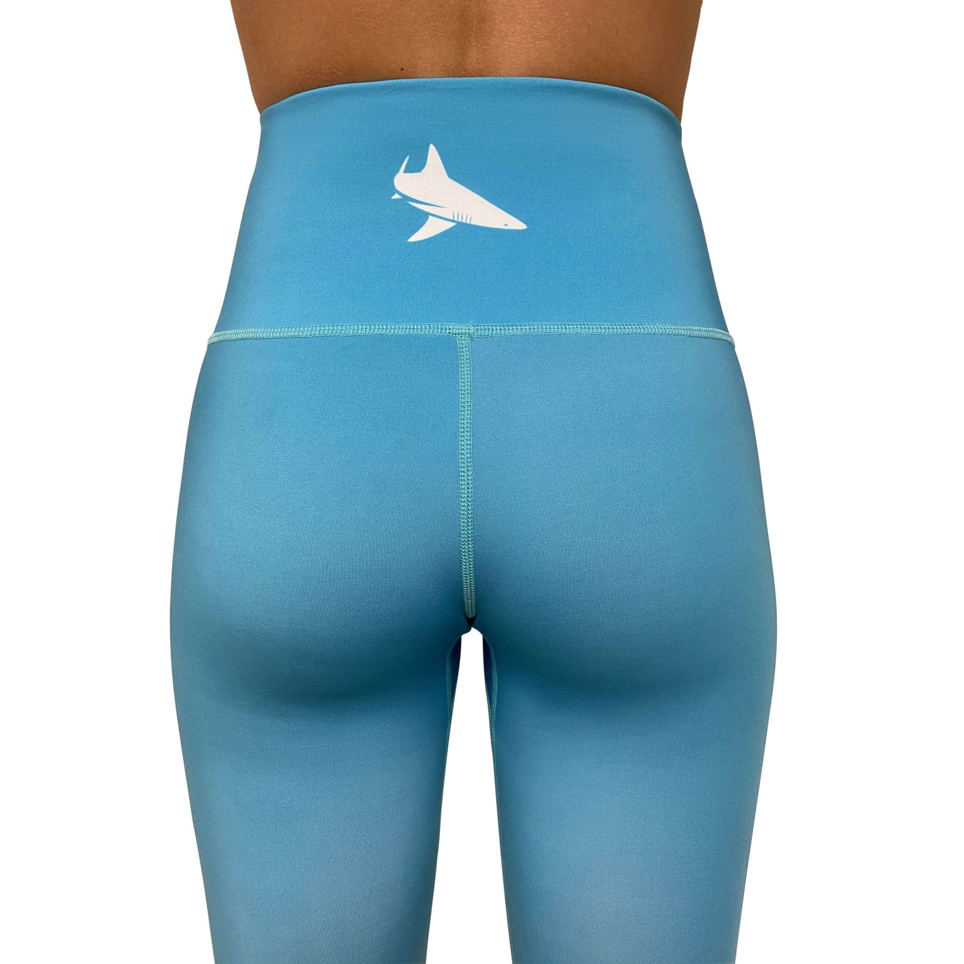 BlacktipH Teal Womens Leggings with UPF 40+ Protection - BlacktipH