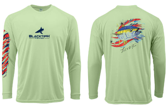 BlacktipH Tuna Performance Shirt - 4th of July Edition - BlacktipH