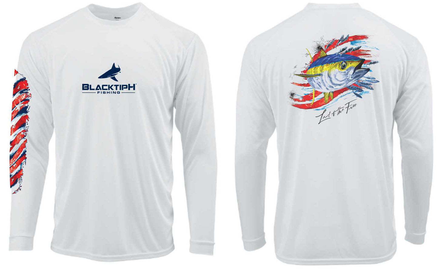 BlacktipH Tuna Performance Shirt - 4th of July Edition - BlacktipH