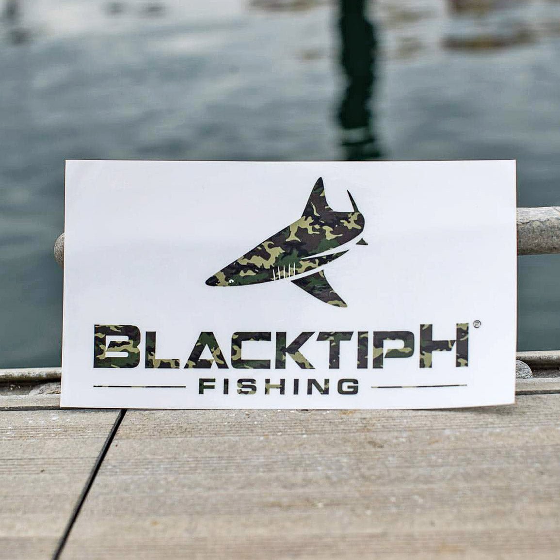 BlacktipH Waterproof Camo Decal - Large - BlacktipH