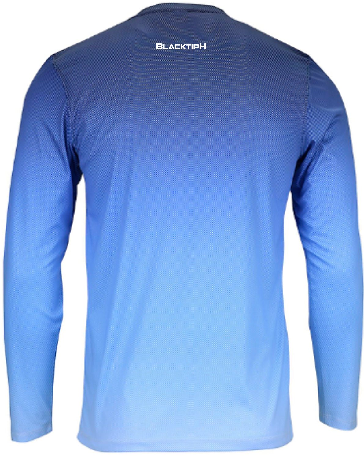Faded Blue Interlock Performance Shirt - Small - BlacktipH