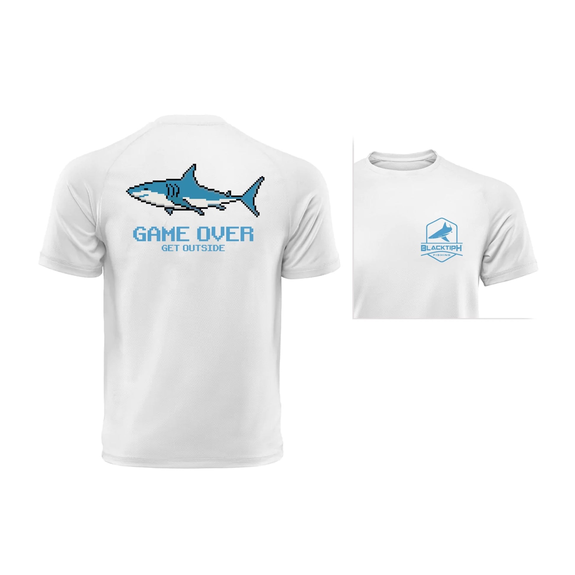 Game Over Lifestyle Cotton Blend T-Shirt - BlacktipH