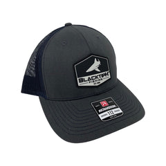 BlacktipH Grey and Navy Snapback