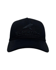 BlacktipH Midnight Black Embroidered Snapback 2.0