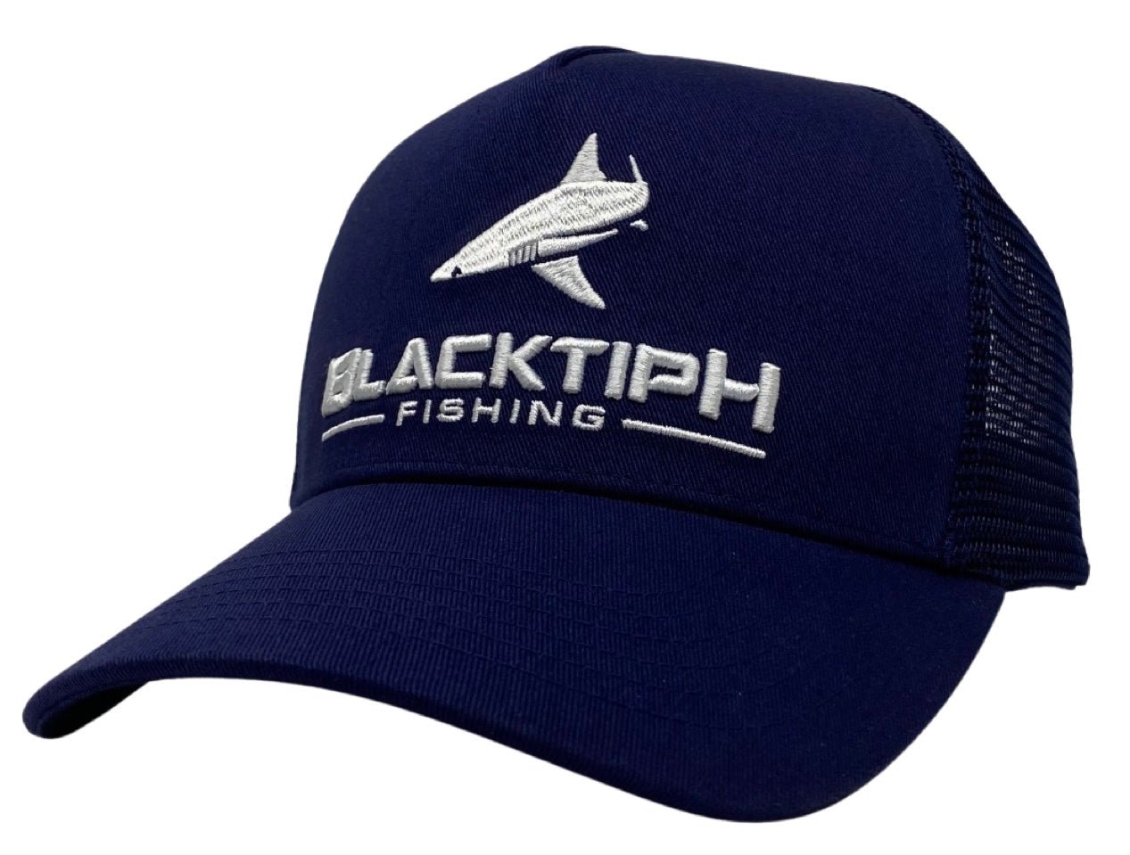 Navy Embroidered Snapback 2.0 - BlacktipH