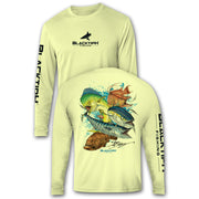 BlacktipH Performance Long Sleeve Grandslam Featuring Steve Diossy Art with UPF 50+ Protection
